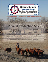 2016 Giefer Ranch Catalog